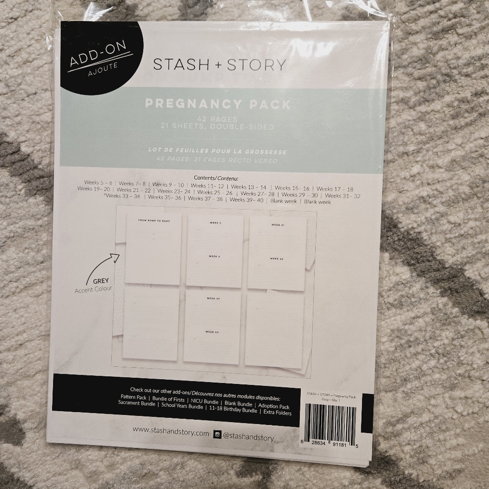 🆕️3/$30🌷Stash + Story Pregnancy Pack